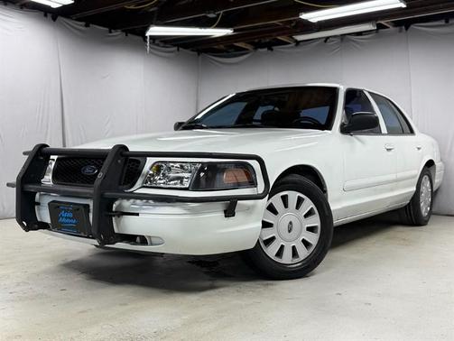 White 2008 Ford Crown Victoria Police Interceptor