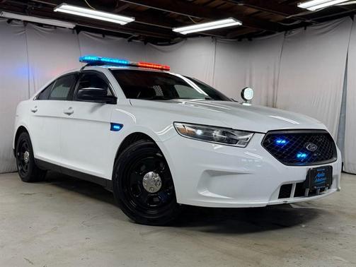 White 2018 Ford Sedan Police Interceptor Base