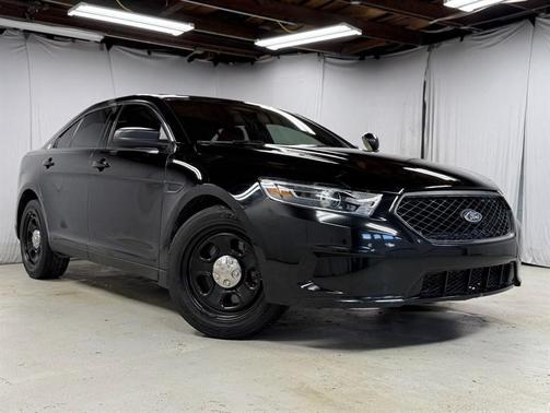 Black 2018 Ford Sedan Police Interceptor Base