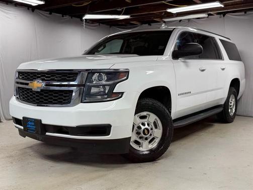 White 2019 Chevrolet Suburban 3500HD LS