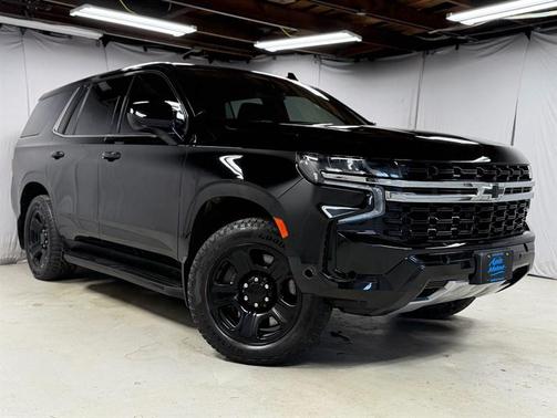 Black 2021 Chevrolet Tahoe Commercial Fleet