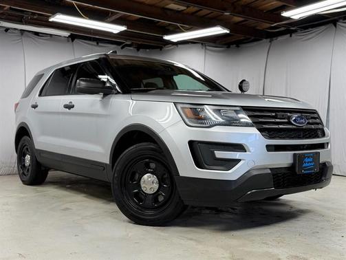 Silver 2019 Ford Utility Police Interceptor Base