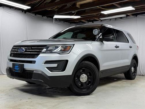 Silver 2019 Ford Utility Police Interceptor Base