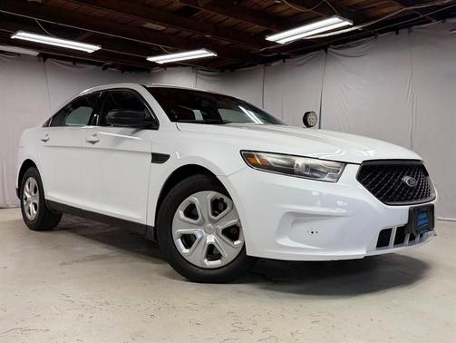 White 2015 Ford Sedan Police Interceptor Base