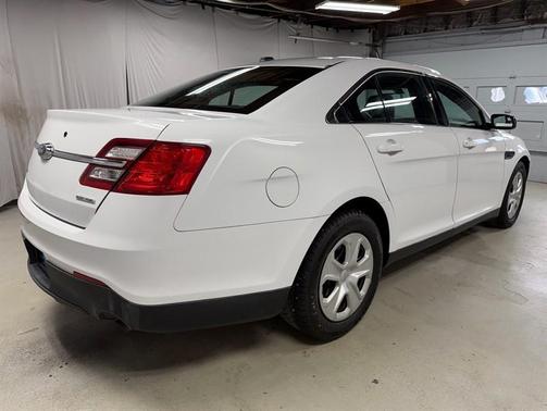 White 2015 Ford Sedan Police Interceptor Base