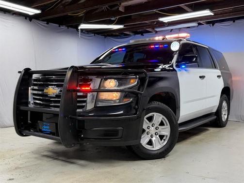 Black 2020 Chevrolet Tahoe Police