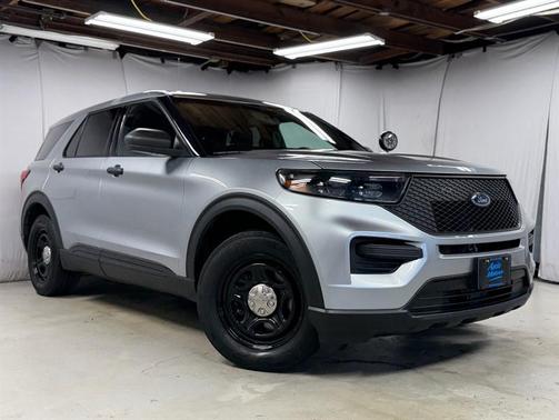 Silver 2020 Ford Utility Police Interceptor Base