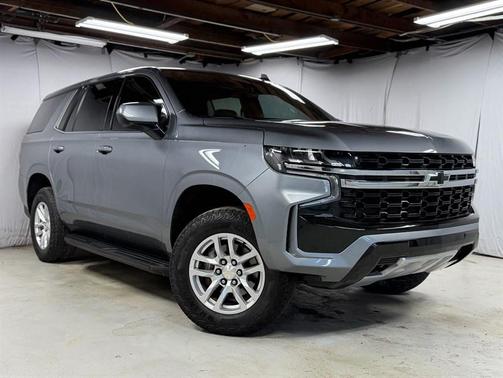 Gray 2021 Chevrolet Tahoe SSV UNMARKED