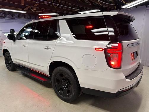White 2022 Chevrolet Tahoe Police