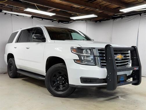 White 2020 Chevrolet Tahoe Police