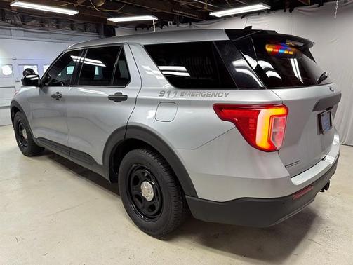 Silver 2020 Ford Utility Police Interceptor Base