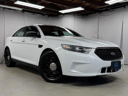 White 2017 Ford Sedan Police Interceptor Base