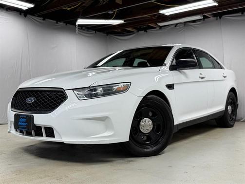 White 2017 Ford Sedan Police Interceptor Base