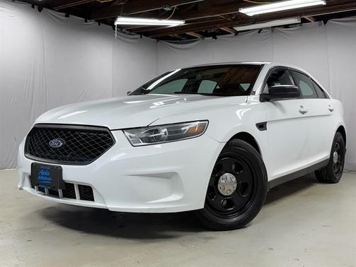 White 2017 Ford Sedan Police Interceptor Base