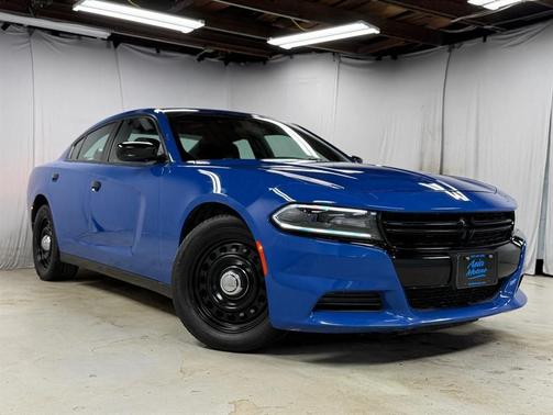Blue 2020 Dodge Charger Police