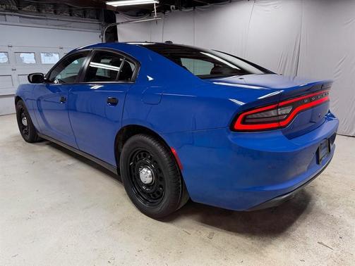 Blue 2020 Dodge Charger Police