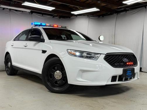 White 2019 Ford Sedan Police Interceptor Base