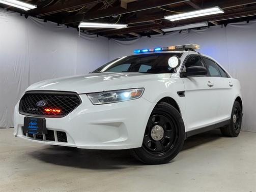 White 2019 Ford Sedan Police Interceptor Base