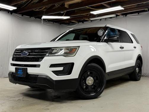 White 2017 Ford Utility Police Interceptor Base