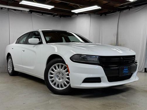 White 2021 Dodge Charger Police