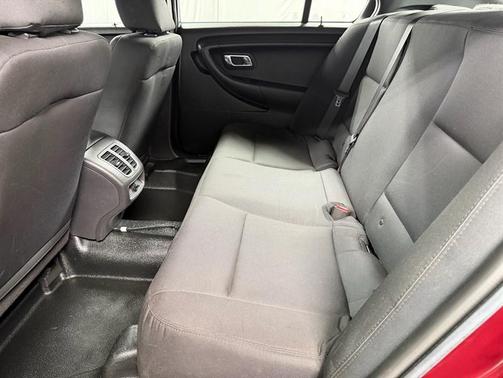 Red 2018 Ford Sedan Police Interceptor Base