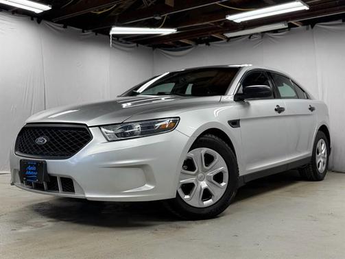 Silver 2017 Ford Sedan Police Interceptor Base
