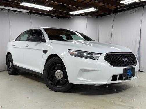 White 2016 Ford Sedan Police Interceptor Base