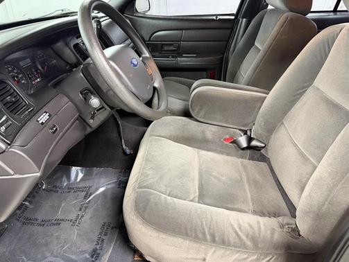 Silver 2011 Ford Crown Victoria Police Interceptor