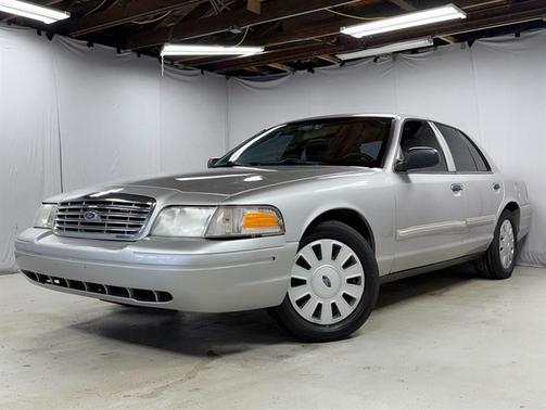 Silver 2011 Ford Crown Victoria Police Interceptor