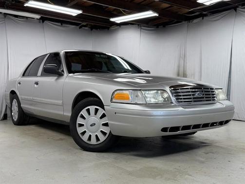Silver 2011 Ford Crown Victoria Police Interceptor