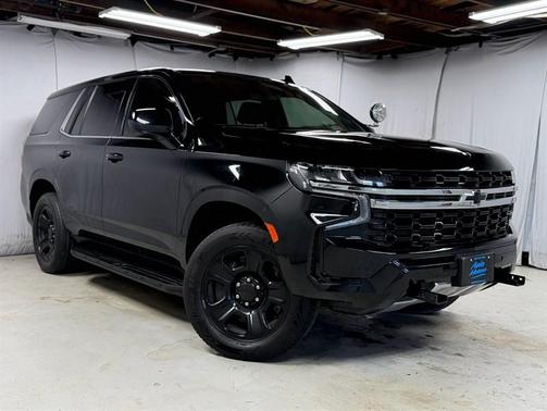 Black 2021 Chevrolet Tahoe Police