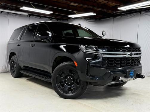 Black 2021 Chevrolet Tahoe Police