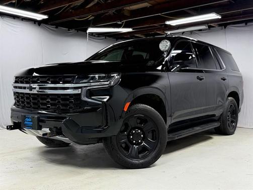 Black 2021 Chevrolet Tahoe Police