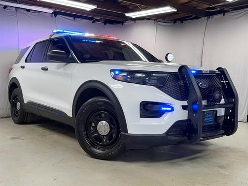 White 2022 Ford Utility Police Interceptor Base