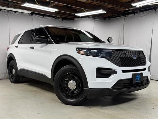 White 2022 Ford Utility Police Interceptor Base