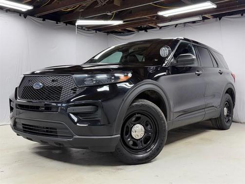 Black 2021 Ford Utility Police Interceptor Base