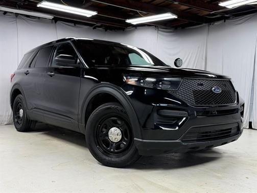 Black 2021 Ford Utility Police Interceptor Base