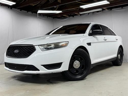 White 2017 Ford Sedan Police Interceptor Base