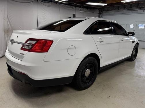 White 2017 Ford Sedan Police Interceptor Base