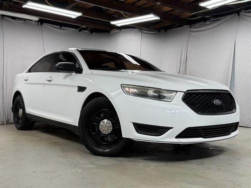 White 2017 Ford Sedan Police Interceptor Base