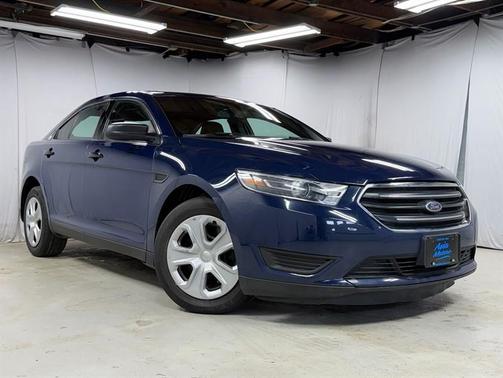 Blue 2017 Ford Sedan Police Interceptor Base