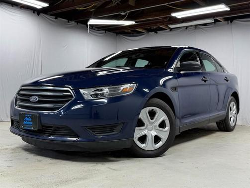 Blue 2017 Ford Sedan Police Interceptor Base