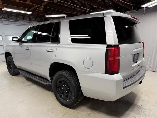 Silver 2019 Chevrolet Tahoe Police
