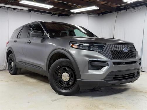 Gray 2020 Ford Utility Police Interceptor Base