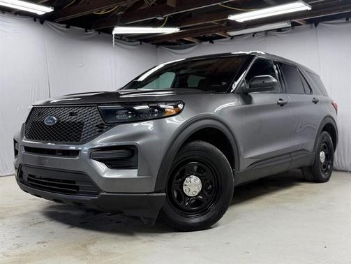Gray 2020 Ford Utility Police Interceptor Base
