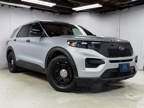 Silver 2021 Ford Utility Police Interceptor Base