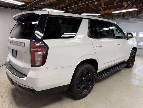 White 2022 Chevrolet Tahoe Police