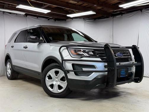Silver 2016 Ford Utility Police Interceptor Base