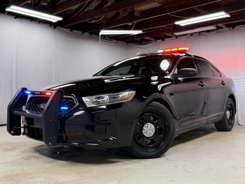 Black 2014 Ford Sedan Police Interceptor Base