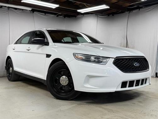 White 2015 Ford Sedan Police Interceptor Base